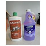 Swiffer and Bissell cleaning supplies