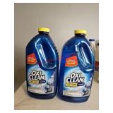 Oxyclean carpet cleaner two bottles (one half