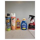 Lot of cleaning suppliesBox truck