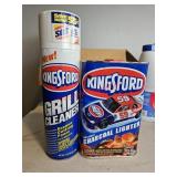 Kingsford grill cleaner and starter fluid