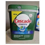 Cascade complete tablets for the dishwasherBox