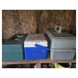 Tackle box and Cooler Lot