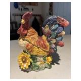 Medium Size Rooster Cookie Jar   (Garage Tables_)