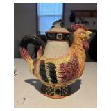 Bella Casa by Ganz Rooster Teapot  (Garage
