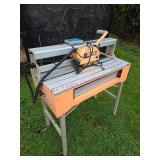 Chicago Electric Power Tools bridge wet cut tile