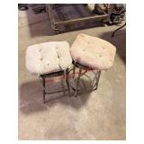 Metal Stools With Cushion's