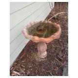 Bird Bath      (Right Side outside house)