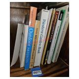 Gardening books (book shelf)