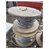 spool of electrical cable       (OUTBACK COVERED