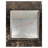 Metal Diamond Plate Shelf       (OUTBACK COVERED