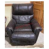 Electric leather recliner (office)