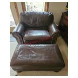 54' Ashley Furniture Overstuffed Chair and