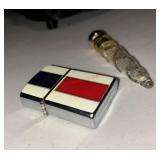 Vtg Perfume Vile and Continental Lighter lot