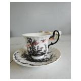 Tea cup and saucerBox truck