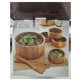 Salad set, appears unused- box truck