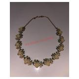Vintage Choker Style Floral Necklace