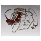 Silver Toned and gold Toned Jewelry lot