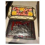 Two Tin Boxes         (Garage Tables_)