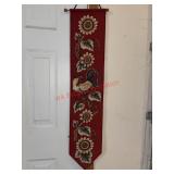 Woven Chicken Handing Decor         (Garage