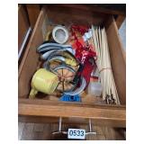 Kitchen accessories drawer lot     (Kitchen)