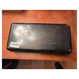 James W Boothe & Co Black Metal box (Dining room)