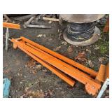 Wood Working 4 Leg Bench  (OUTBACK COVERED AREA)