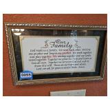 Our Family Wall Art 9' X 15' (entryway)