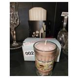 3 candles (china hutch)