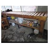 8ft Wood Gardening  Table Number Three