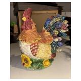 Large Rooster Cookie Jar           (Garage