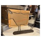 Metal Cow Decor           (Garage Tables_)