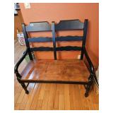 Farm bench 36' X 39' T X 17' Deep (dining room)