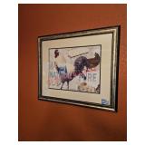 Rooster Wall Art 30' X 26' (dining room)