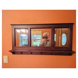 Mirrored Coat Rack 36' X 19' (dining room)