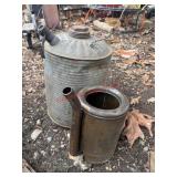 Antique Fuel Cans          (BACK UNDER COVERED