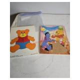 Two puzzelsBox truck