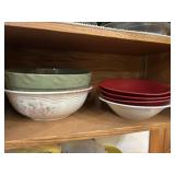 Mixing and Serving Bowls lot