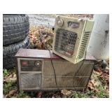 Vintage Heaters for Parts or repair (BACK UNDER