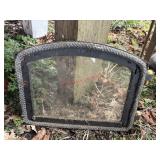 Wood Fire Place Door        (BACK UNDER COVERED