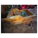 Garden Wood Wagon      (Greenhouse?)