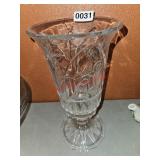 Vintage Nativity Scene Crystal Candle Holder