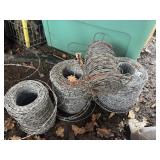 Spools of Barbed Wire     (OUTBACK COVERED AREA)
