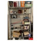 Metal rack !!PICK UP AFTER ONE !! NO CONTENTS