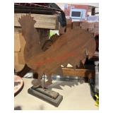 Another Cut Metal Rooster Silhouette