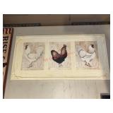 Chicken wall Decor         (Garage Tables_)