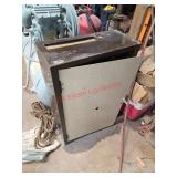 Metal Shop Cabinet with Torch contents