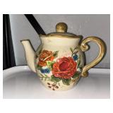 Floral Old Rose Tea kettle              (box