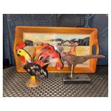 Rooster and bird Decor             (box Truck)