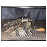Vintage Meat Grinder and Varmint Trap