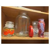 Gallon Jar and more Shelf lot        (Laundry